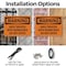 Signmission Treated With Herbicides Do Not Enter OSHA Warning Sign, Plastic, 10in W x 7in L, 2PK OS-2PACK-WS-P-710-L-12437 - alternate 5